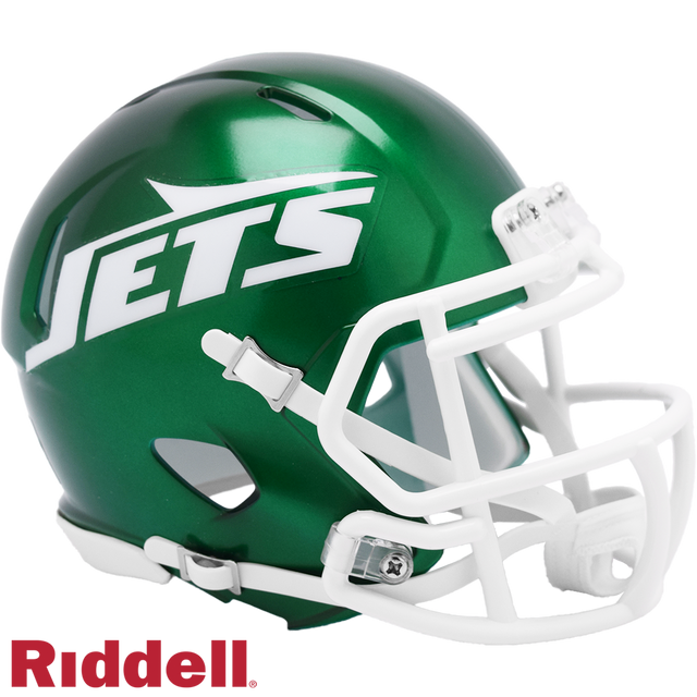 New York Jets Helmet Riddell Replica Mini Speed Style 2024