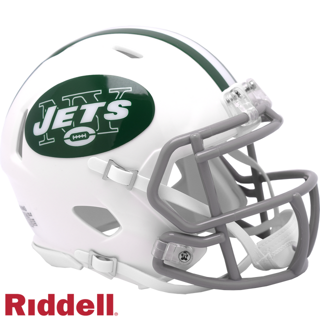 New York Jets Helmet Riddell Replica Mini Speed Style On-Field Alternate 2024 #2