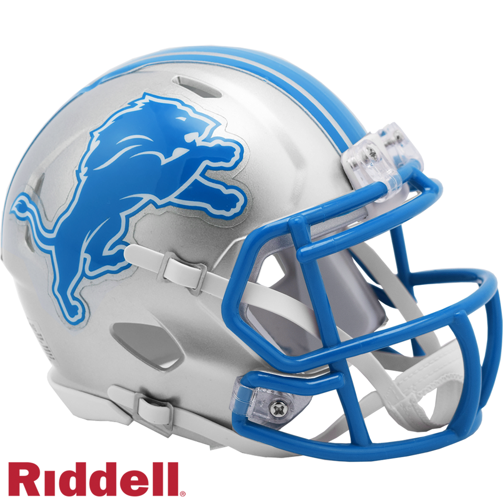 Detroit Lions Helmet Riddell Replica Mini Speed Style 2024