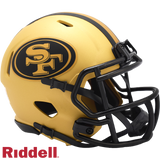 San Francisco 49ers Helmet Riddell Replica Mini Speed Style Rave Alternate