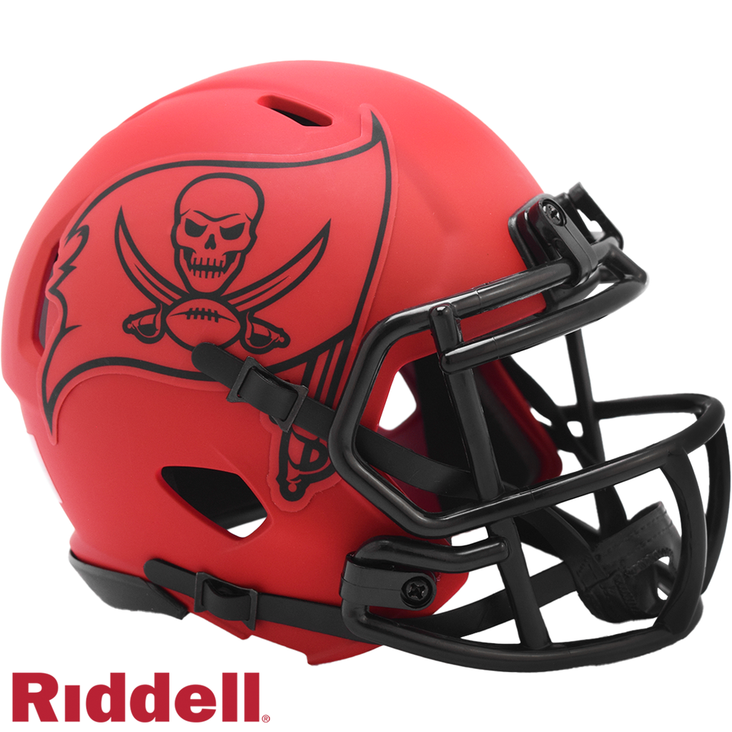 Tampa Bay Buccaneers Helmet Riddell Replica Mini Speed Style Rave Alternate