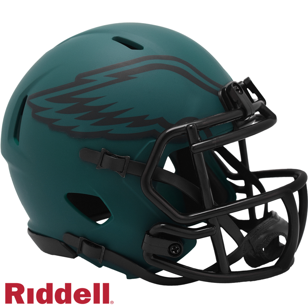 Philadelphia Eagles Helmet Riddell Replica Mini Speed Style Rave Alternate