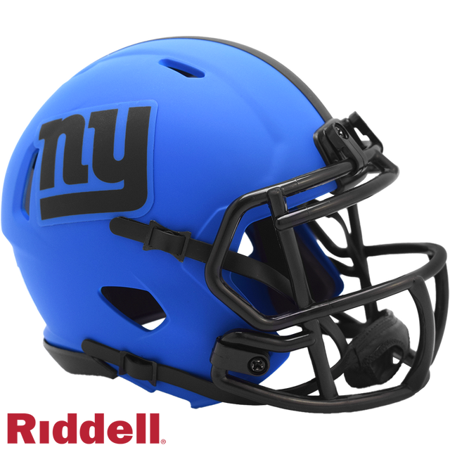 New York Giants Helmet Riddell Replica Mini Speed Style Rave Alternate
