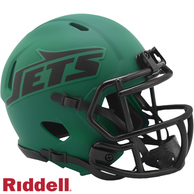 New York Jets Helmet Riddell Replica Mini Speed Style Rave Alternate