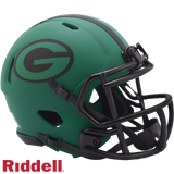 Green Bay Packers Helmet Riddell Replica Mini Speed Style Rave Alternate