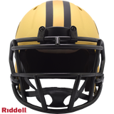 New Orleans Saints Helmet Riddell Replica Mini Speed Style Rave Alternate