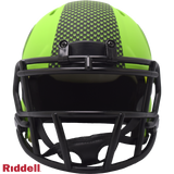 Seattle Seahawks Helmet Riddell Replica Mini Speed Style Rave Alternate