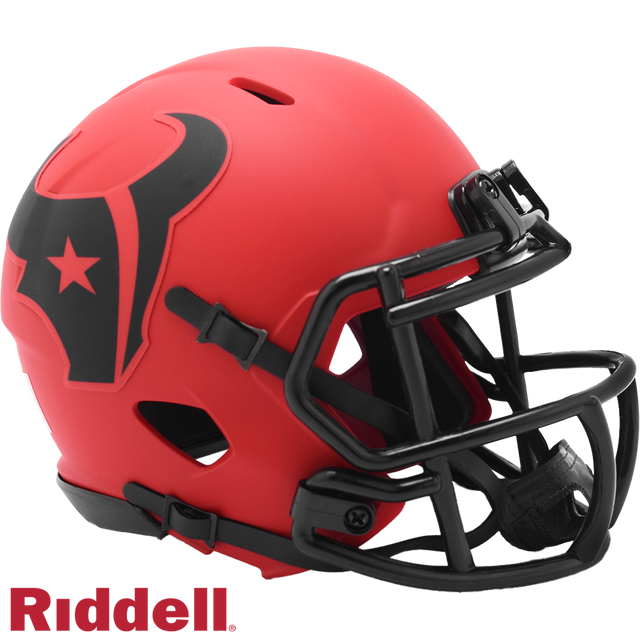 Houston Texans Helmet Riddell Replica Mini Speed Style Rave Alternate