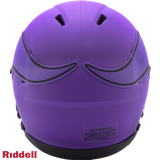 Minnesota Vikings Helmet Riddell Replica Mini Speed Style Rave Alternate