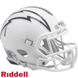 Los Angeles Chargers Helmet Riddell Replica Mini Speed Style Salute To Service 2024
