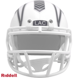 Los Angeles Chargers Helmet Riddell Replica Mini Speed Style Salute To Service 2024
