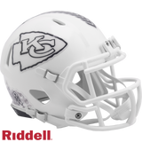 Kansas City Chiefs Helmet Riddell Replica Mini Speed Style Salute To Service 2024