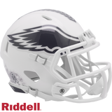 Philadelphia Eagles Helmet Riddell Replica Mini Speed Style Salute To Service 2024