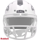 Baltimore Ravens Helmet Riddell Replica Mini Speed Style Salute To Service 2024