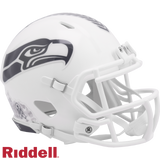 Seattle Seahawks Helmet Riddell Replica Mini Speed Style Salute To Service 2024
