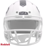 Seattle Seahawks Helmet Riddell Replica Mini Speed Style Salute To Service 2024