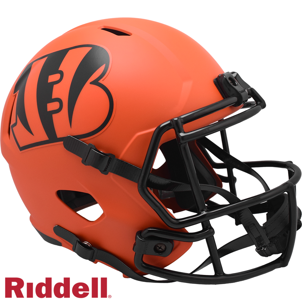 Cincinnati Bengals Helmet Riddell Replica Full Size Speed Style Rave Alternate