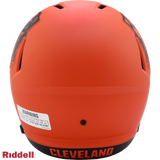 Cleveland Browns Helmet Riddell Replica Full Size Speed Style Rave Alternate