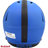 Indianapolis Colts Helmet Riddell Replica Full Size Speed Style Rave Alternate