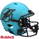 Miami Dolphins Helmet Riddell Replica Full Size Speed Style Rave Alternate