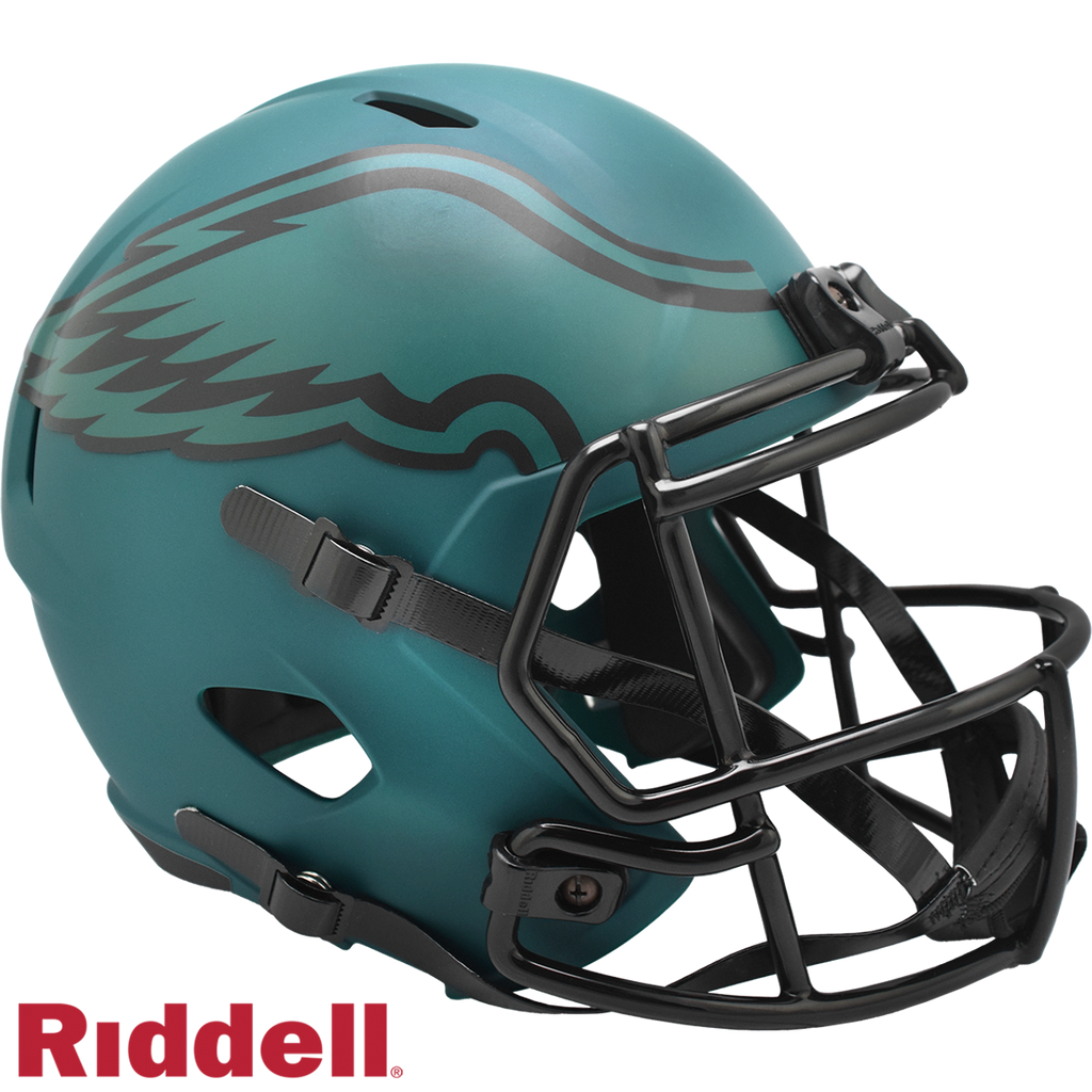 Philadelphia Eagles Helmet Riddell Replica Full Size Speed Style Rave Alternate