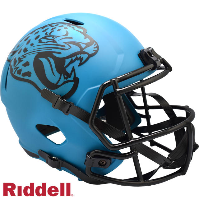 Jacksonville Jaguars Helmet Riddell Replica Full Size Speed Style Rave Alternate