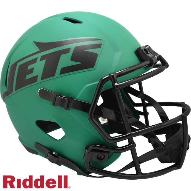 New York Jets Helmet Riddell Replica Full Size Speed Style Rave Alternate