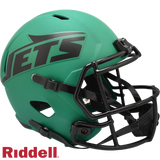 New York Jets Helmet Riddell Replica Full Size Speed Style Rave Alternate