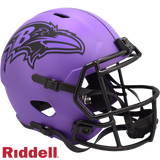 Baltimore Ravens Helmet Riddell Replica Full Size Speed Style Rave Alternate