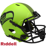 Seattle Seahawks Helmet Riddell Replica Full Size Speed Style Rave Alternate