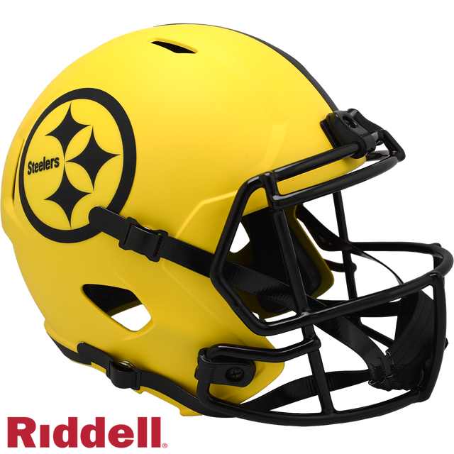 Pittsburgh Steelers Helmet Riddell Replica Full Size Speed Style Rave Alternate