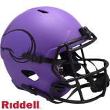 Minnesota Vikings Helmet Riddell Replica Full Size Speed Style Rave Alternate