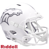 Denver Broncos Helmet Riddell Replica Full Size Speed Style Salute To Service 2024