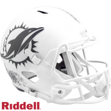 Miami Dolphins Helmet Riddell Replica Full Size Speed Style Salute To Service 2024