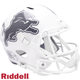 Detroit Lions Helmet Riddell Replica Full Size Speed Style Salute To Service 2024