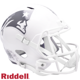 New England Patriots Helmet Riddell Replica Full Size Speed Style Salute To Service 2024
