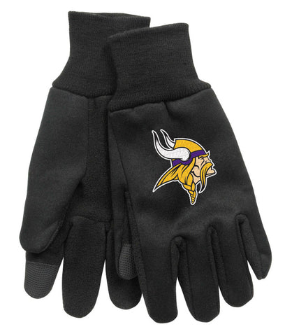 Minnesota Vikings Gloves Technology Style Adult Size