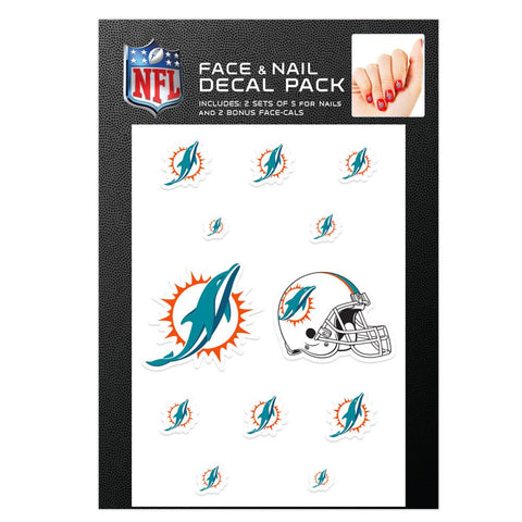 Miami Dolphins Nail Cals