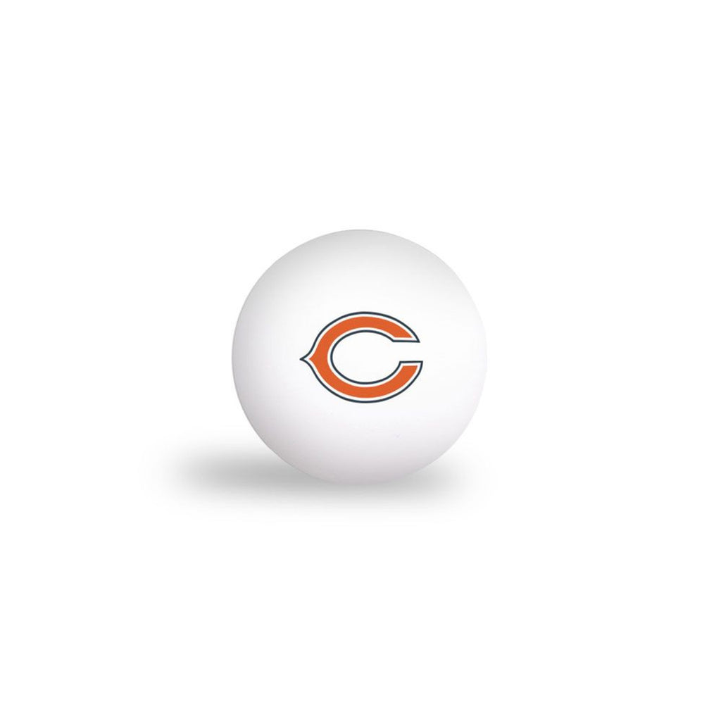 Chicago Bears Ping Pong Balls 6 Pack - Special Order