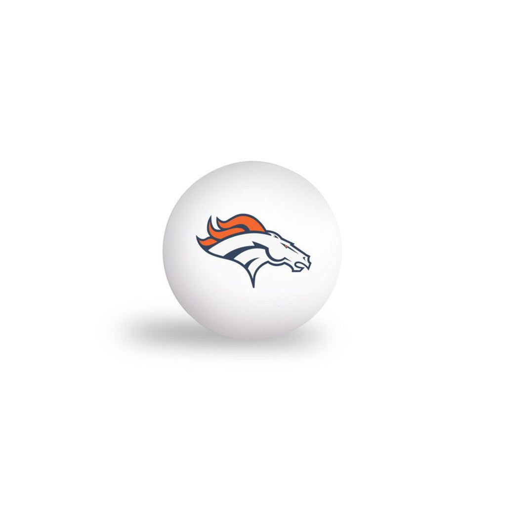 Denver Broncos Ping Pong Balls 6 Pack - Special Order