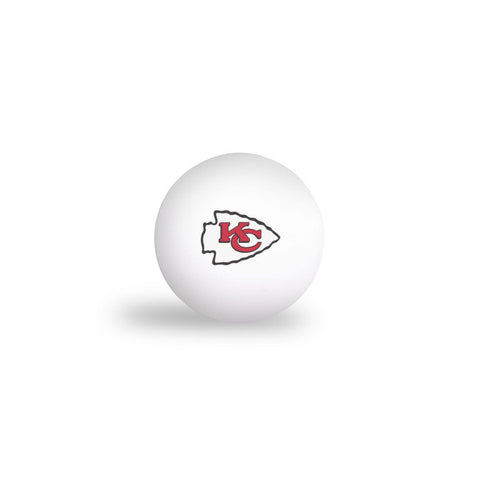 Kansas City Chiefs Ping Pong Balls 6 Pack