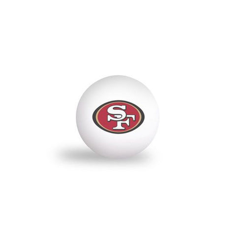 San Francisco 49ers Ping Pong Balls 6 Pack