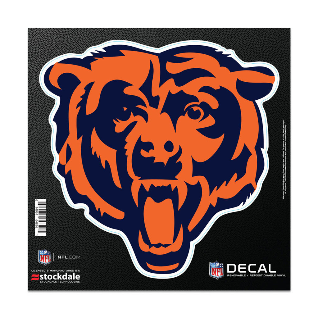 Chicago Bears Decal 6x6 All Surface Logo - Special Order