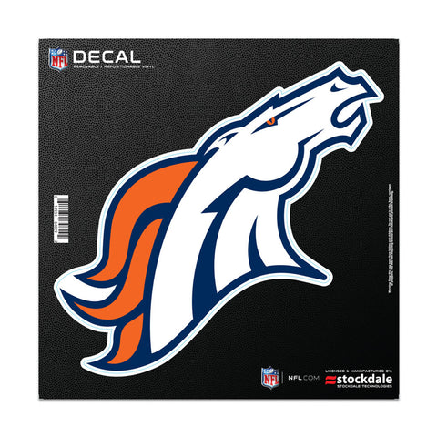 Denver Broncos Decal 6x6 All Surface Logo