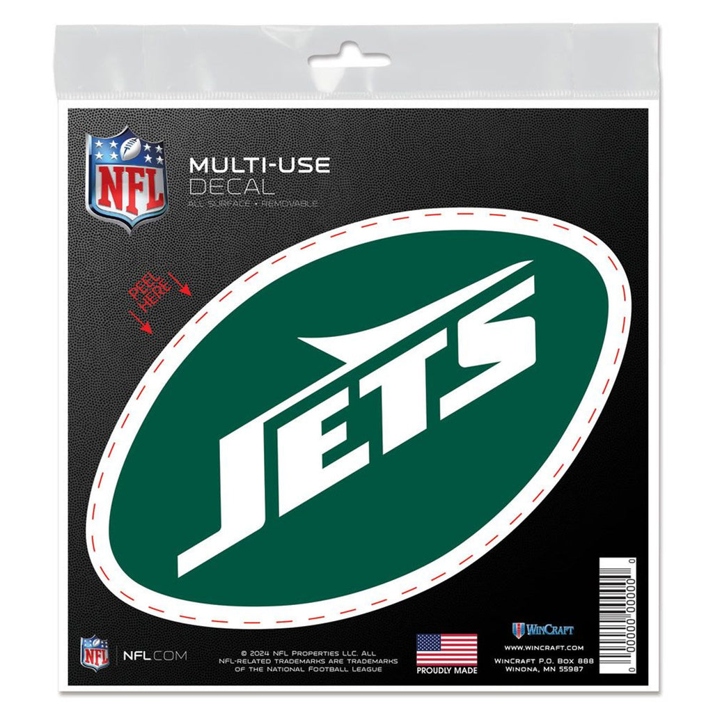 New York Jets Decal 6x6 All Surface Logo