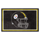 Pittsburgh Steelers 4ft. x 6ft. Plush Area Rug