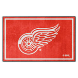 Detroit Red Wings 4ft. x 6ft. Plush Area Rug