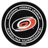 Carolina Hurricanes Hockey Puck Rug - 27in. Diameter