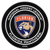 Florida Panthers Hockey Puck Rug - 27in. Diameter