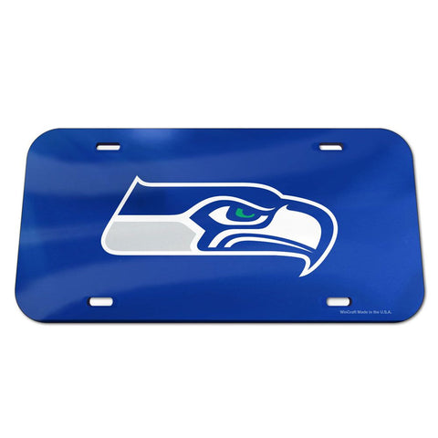 Seattle Seahawks License Plate Acrylic - Special Order